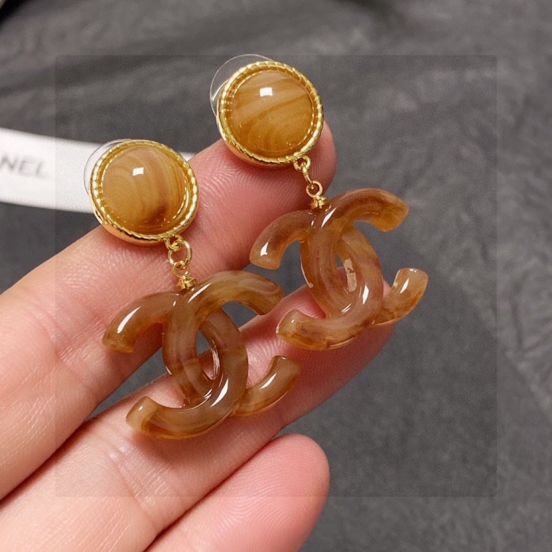 Ch*el earrings